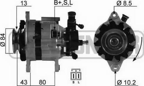 Messmer 210537 - Alternator furqanavto.az