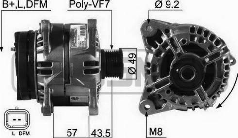 Messmer 210579A - Alternator furqanavto.az