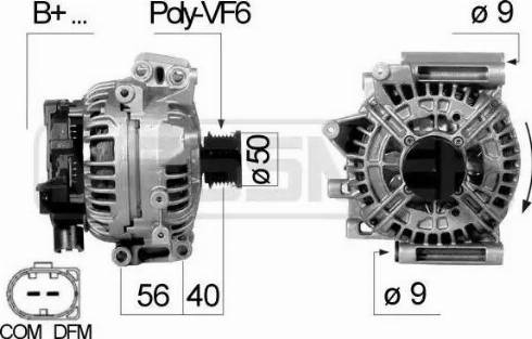 Messmer 210578 - Alternator furqanavto.az