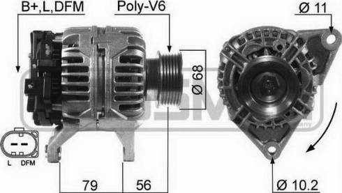 Messmer 210572A - Alternator furqanavto.az