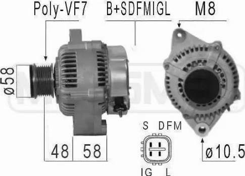 Messmer 210577 - Alternator furqanavto.az