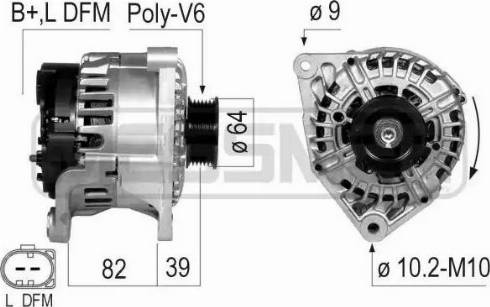 Messmer 210695 - Alternator furqanavto.az