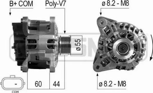 Messmer 210696 - Alternator furqanavto.az