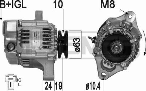 Messmer 210657A - Alternator furqanavto.az