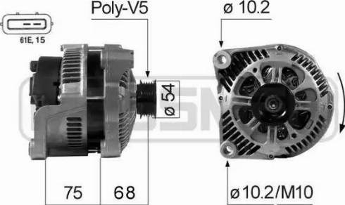 Messmer 210669 - Alternator furqanavto.az