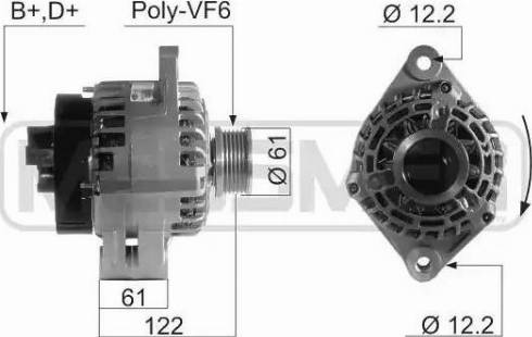 Messmer 210664 - Alternator furqanavto.az