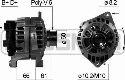 Messmer 210668A - Alternator furqanavto.az