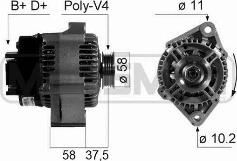 Messmer 210667A - Alternator furqanavto.az