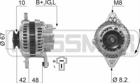 Messmer 210609A - Alternator furqanavto.az