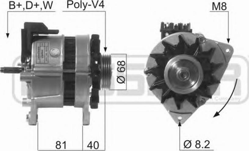 Messmer 210607 - Alternator furqanavto.az