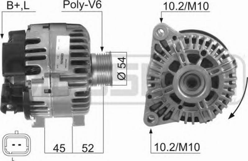 Messmer 210612 - Alternator furqanavto.az