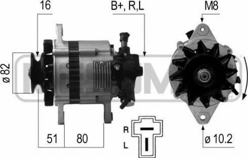 Messmer 210680A - Alternator furqanavto.az