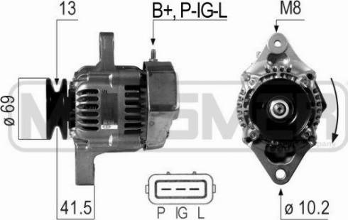 Messmer 210681A - Alternator furqanavto.az