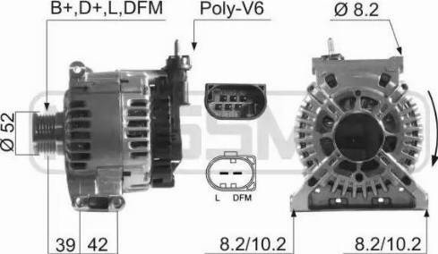 Messmer 210635 - Alternator furqanavto.az