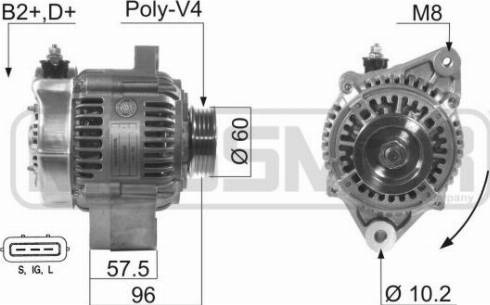 Messmer 210629A - Alternator furqanavto.az