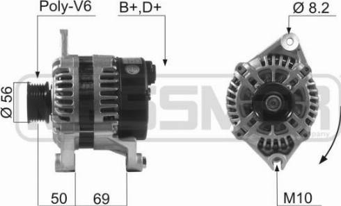 Messmer 210620A - Alternator furqanavto.az