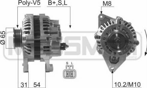 Messmer 210623A - Alternator furqanavto.az