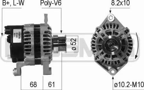 Messmer 210676 - Alternator furqanavto.az