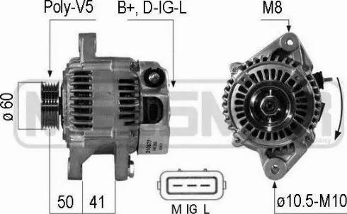 Messmer 210677 - Alternator furqanavto.az