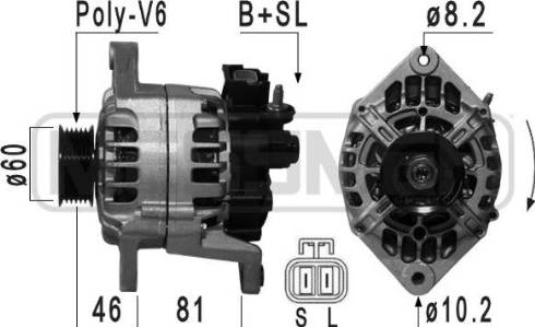 Messmer 210046A - Alternator furqanavto.az