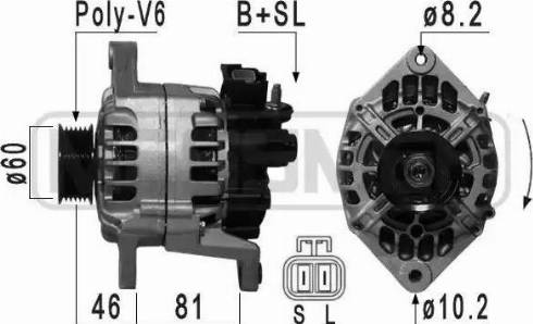 Messmer 210046 - Alternator furqanavto.az