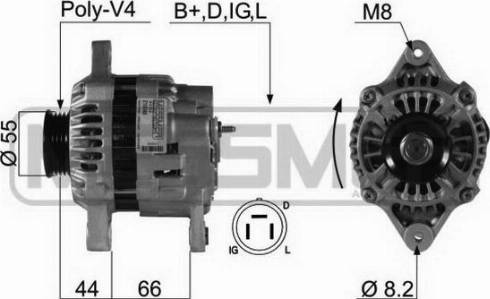 Messmer 210048A - Alternator furqanavto.az