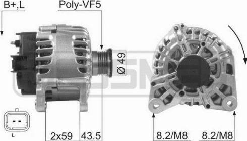 Messmer 210056A - Alternator furqanavto.az