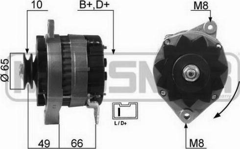 Messmer 210058R - Alternator furqanavto.az