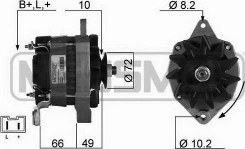 Messmer 210057R - Alternator furqanavto.az