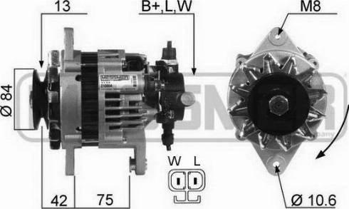 Messmer 210064A - Alternator furqanavto.az