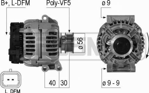 Messmer 210001A - Alternator furqanavto.az