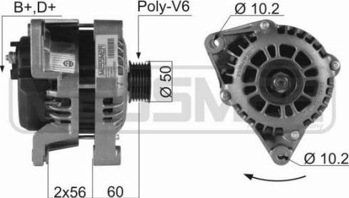 Messmer 210003A - Alternator furqanavto.az