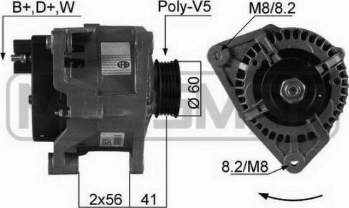 Messmer 210010A - Alternator furqanavto.az