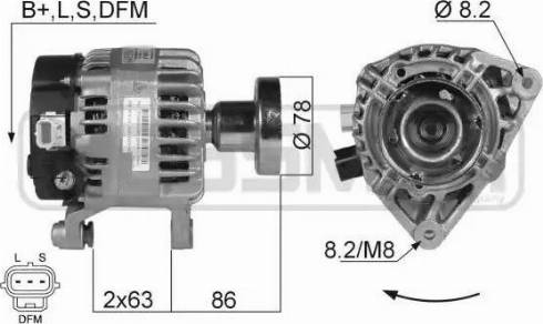 Messmer 210013 - Alternator furqanavto.az