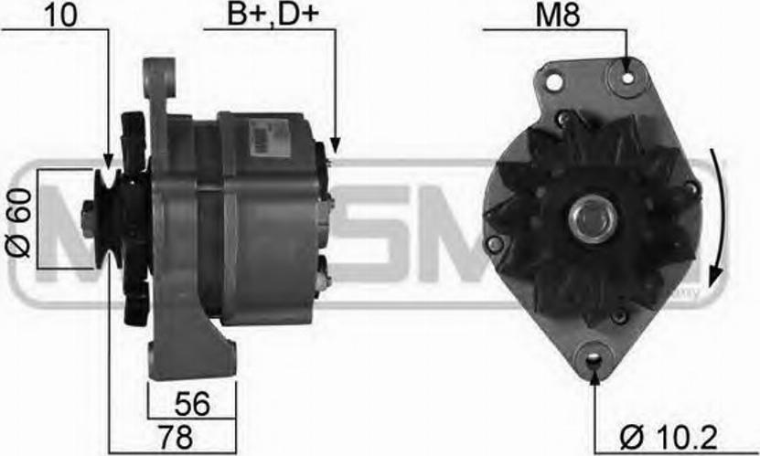 Messmer 210089 - Alternator furqanavto.az