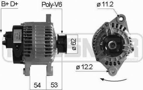 Messmer 210035A - Alternator furqanavto.az