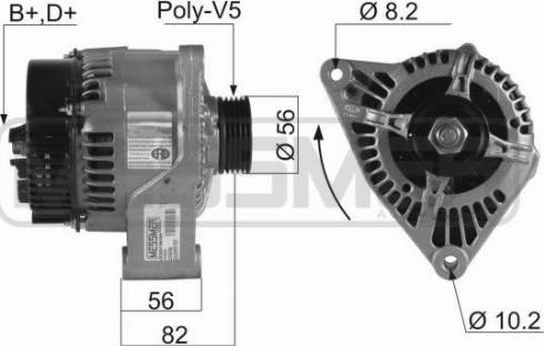 Messmer 210036R - Alternator furqanavto.az