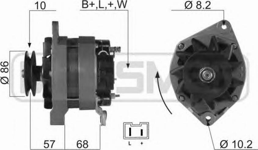 Messmer 210031 - Alternator furqanavto.az