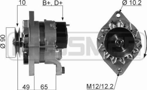 Messmer 210033A - Alternator furqanavto.az