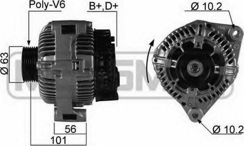 Messmer 210021 - Alternator furqanavto.az