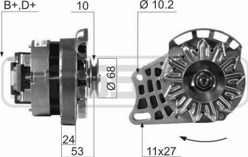 Messmer 210023A - Alternator furqanavto.az