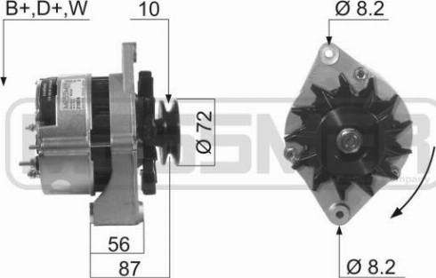 Messmer 210074R - Alternator furqanavto.az