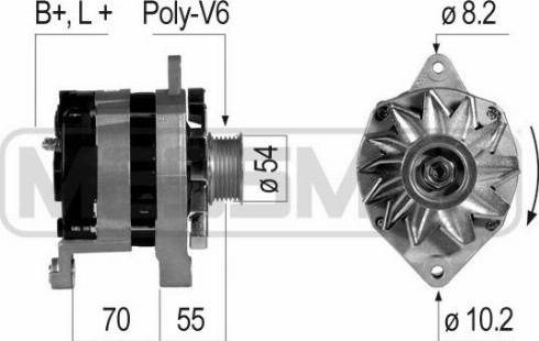 Messmer 210072A - Alternator furqanavto.az