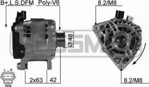 Messmer 210196 - Alternator furqanavto.az