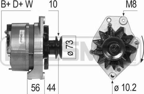 Messmer 210145A - Alternator furqanavto.az