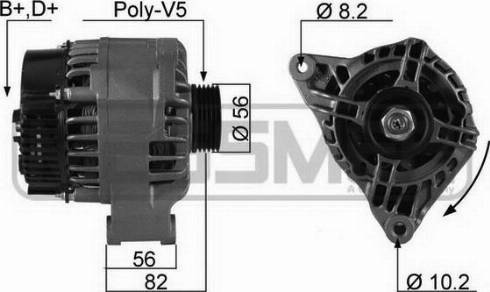 Messmer 210143A - Alternator furqanavto.az