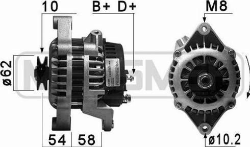 Messmer 210155A - Alternator furqanavto.az