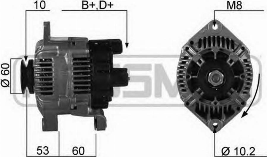 Messmer 210155 - Alternator furqanavto.az