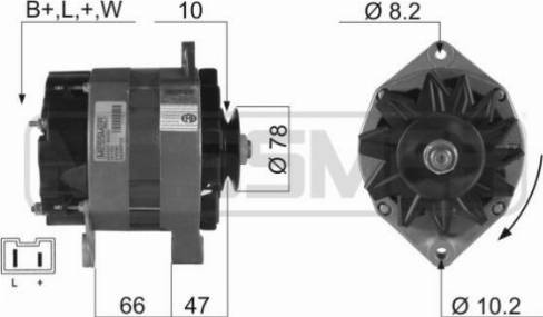 Messmer 210163A - Alternator furqanavto.az