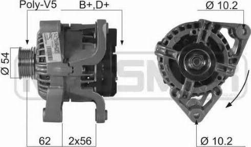 Messmer 210162 - Alternator furqanavto.az